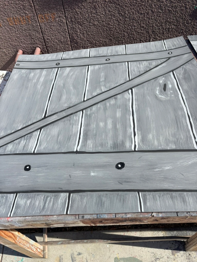 Faux Wood Door — Tech Theatre 3,4
