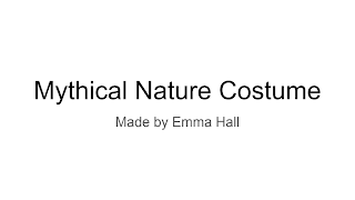 Mythical Nature Costume — Stagecraft