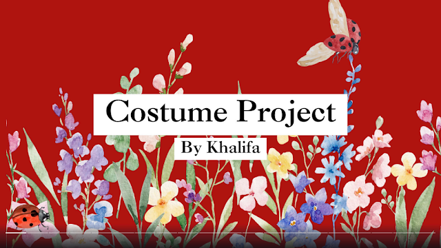 Nature Costume — Tech Theatre 3,4