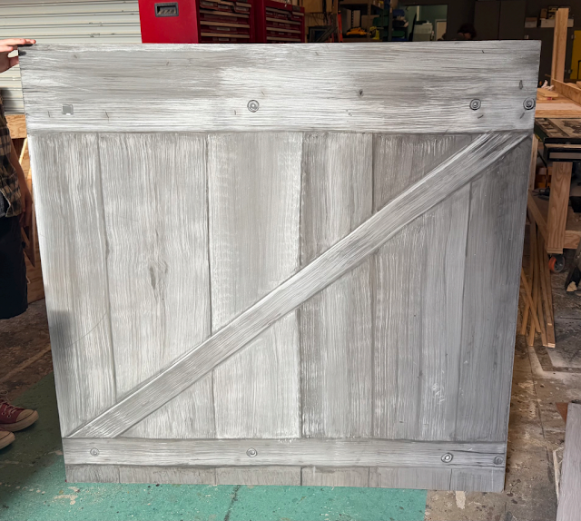 Faux Wood Door — Tech Theatre 3,4