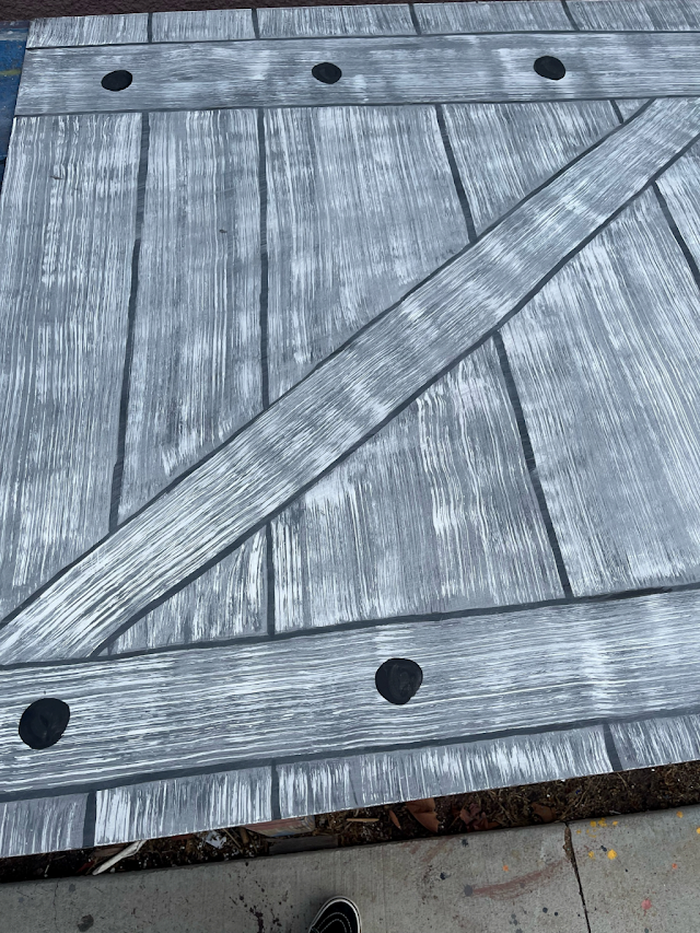 Faux Wood Door — Tech Theatre 3,4