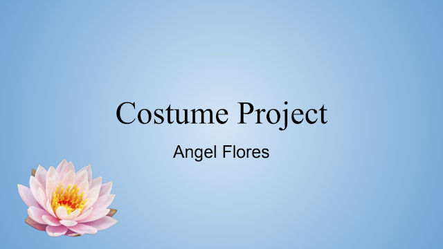 Nature Costume — Tech Theatre 3,4
