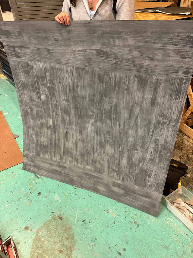 Faux Wood Door — Tech Theatre 3,4