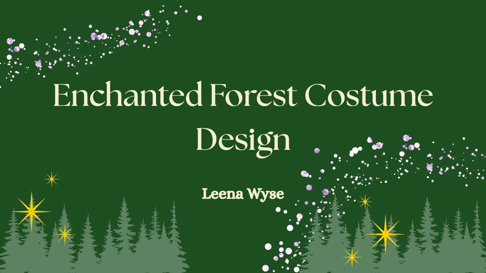 Costume Project — Tech 1,2